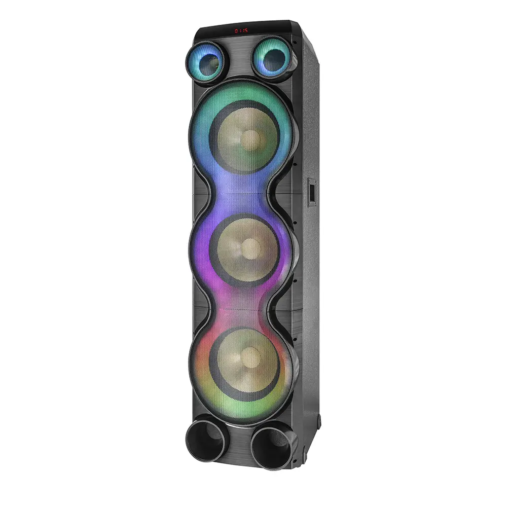 RM-8310 triple 10 inch wooden tower speaker